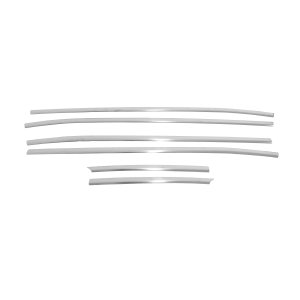 Hyundai Tucson Window Trim - Omac - S.Steel - Brushed Silver - 2022-2025